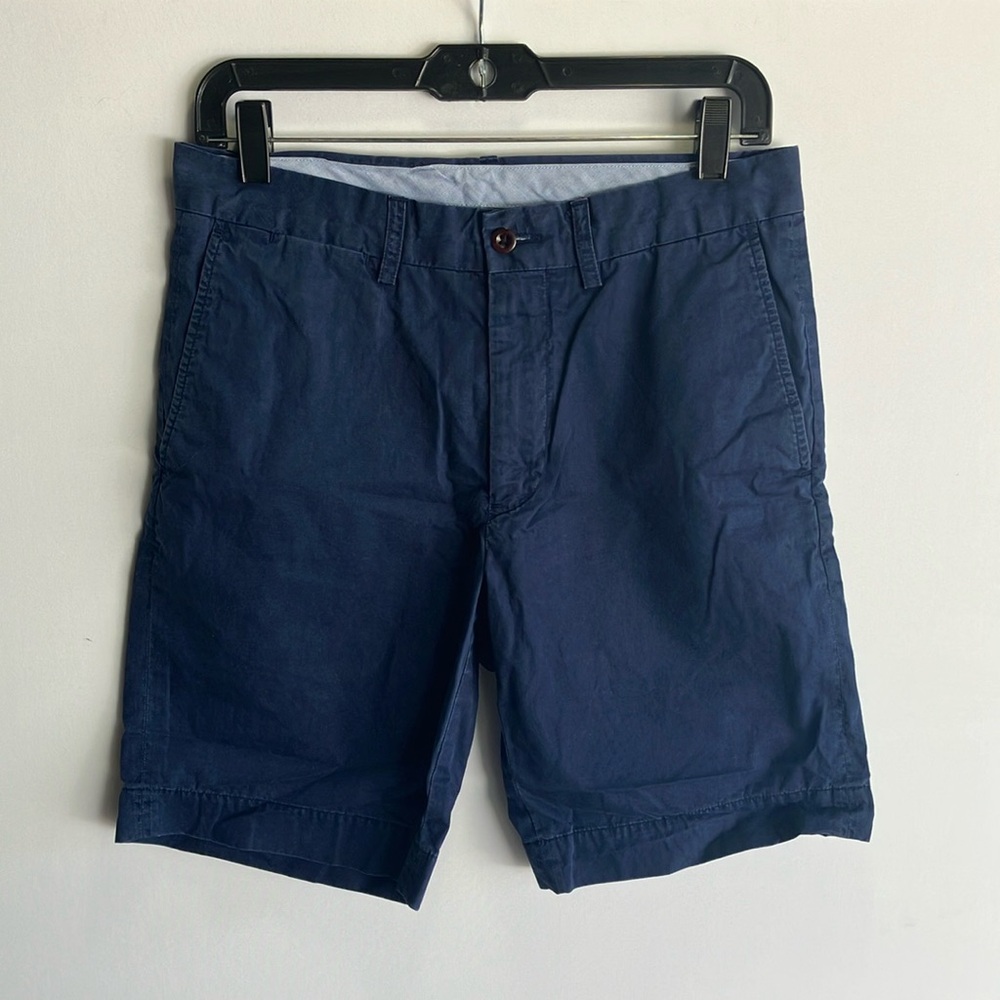 Polo by Ralph Lauren Blue Flat Front Shorts
